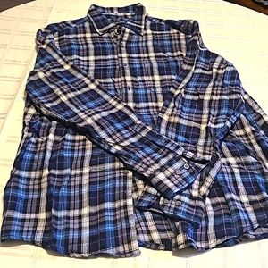 Faded Glory large flannel shirt